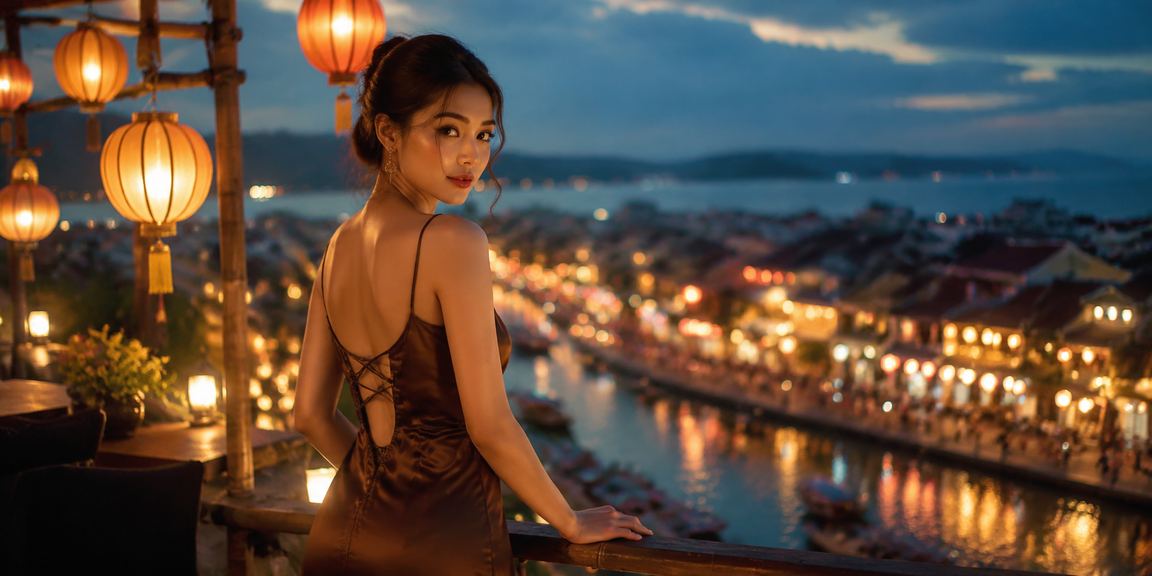 Khung cảnh giải trí casino tại Hội An với ly cà phê Việt Nam