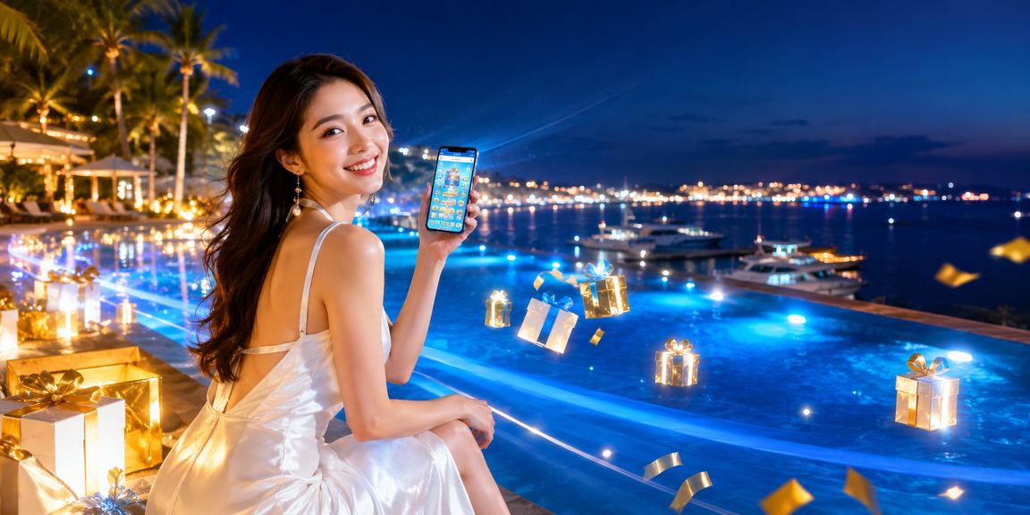 Người dùng tải ứng dụng casino trên điện thoại tại bãi biển Mũi Né Việt Nam